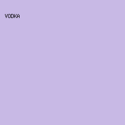 C8B9E5 - Vodka color image preview