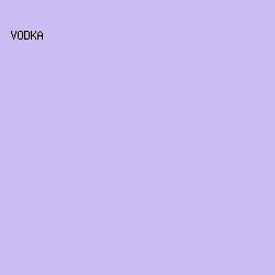 C9BDF2 - Vodka color image preview