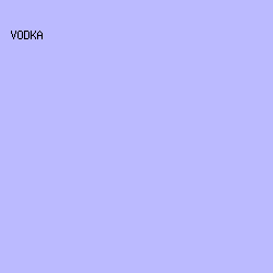 bbbaff - Vodka color image preview