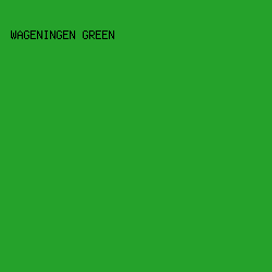 25a22b - Wageningen Green color image preview