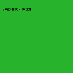 27B32C - Wageningen Green color image preview