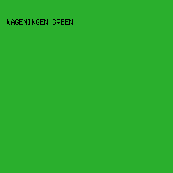 2AAF2D - Wageningen Green color image preview