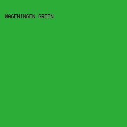 2bad37 - Wageningen Green color image preview