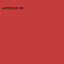 C43D3D - Watermelon Red color image preview