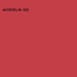 C43E47 - Watermelon Red color image preview