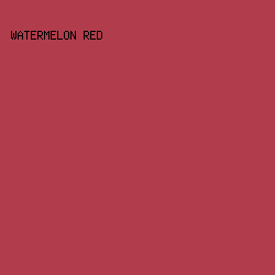 b13d4c - Watermelon Red color image preview