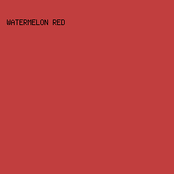 c13e3e - Watermelon Red color image preview