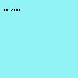 91F3F6 - Waterspout color image preview
