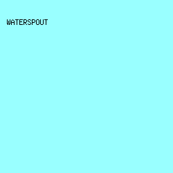 99ffff - Waterspout color image preview