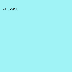 A0F3F6 - Waterspout color image preview