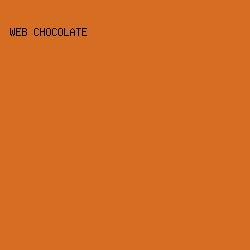 D56E23 - Web Chocolate color image preview
