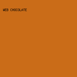 ca6c18 - Web Chocolate color image preview