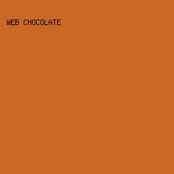 cc6826 - Web Chocolate color image preview