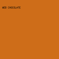 ce6d19 - Web Chocolate color image preview