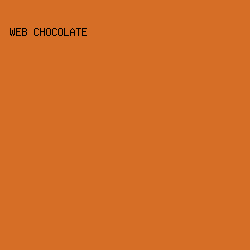 d66e26 - Web Chocolate color image preview