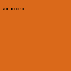 da691a - Web Chocolate color image preview