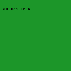 1C9629 - Web Forest Green color image preview