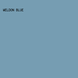 769db2 - Weldon Blue color image preview