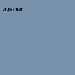 7992ac - Weldon Blue color image preview