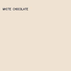 F0E2D3 - White Chocolate color image preview