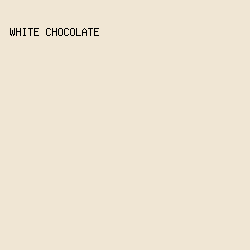 f0e6d4 - White Chocolate color image preview