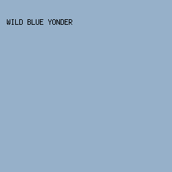 96b0c9 - Wild Blue Yonder color image preview