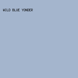 A4B5CD - Wild Blue Yonder color image preview