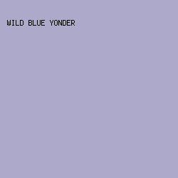 ACA9CB - Wild Blue Yonder color image preview