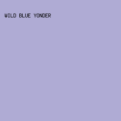 AFABD4 - Wild Blue Yonder color image preview