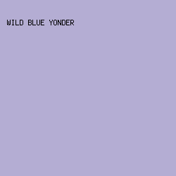 B4ADD3 - Wild Blue Yonder color image preview