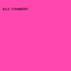 FF47AF - Wild Strawberry color image preview