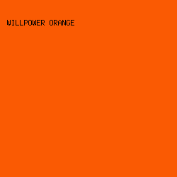 fa5a03 - Willpower Orange color image preview