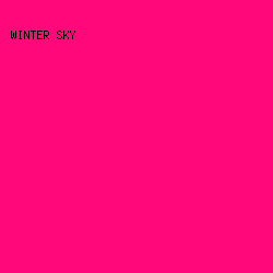 ff087a - Winter Sky color image preview
