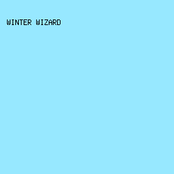 97e8ff - Winter Wizard color image preview