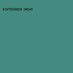 438B80 - Wintergreen Dream color image preview