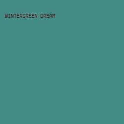 458C87 - Wintergreen Dream color image preview