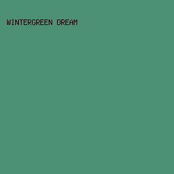 4C9076 - Wintergreen Dream color image preview