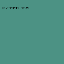 4C9284 - Wintergreen Dream color image preview