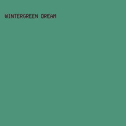 4D947A - Wintergreen Dream color image preview