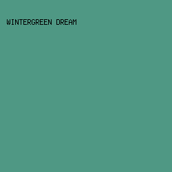 4f9884 - Wintergreen Dream color image preview