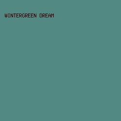 528a83 - Wintergreen Dream color image preview