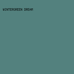 53817e - Wintergreen Dream color image preview