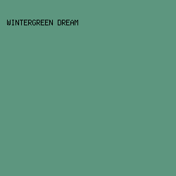 5d967f - Wintergreen Dream color image preview