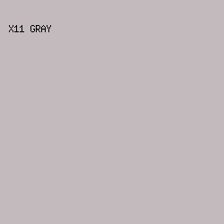C2BABC - X11 Gray color image preview