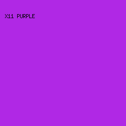 B028E5 - X11 Purple color image preview
