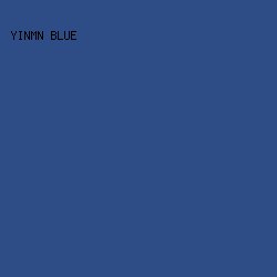 2e4d87 - YInMn Blue color image preview