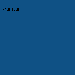 0F5185 - Yale Blue color image preview