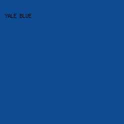 0f4b93 - Yale Blue color image preview