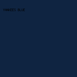 0f2441 - Yankees Blue color image preview