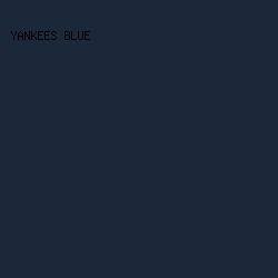 1B283A - Yankees Blue color image preview